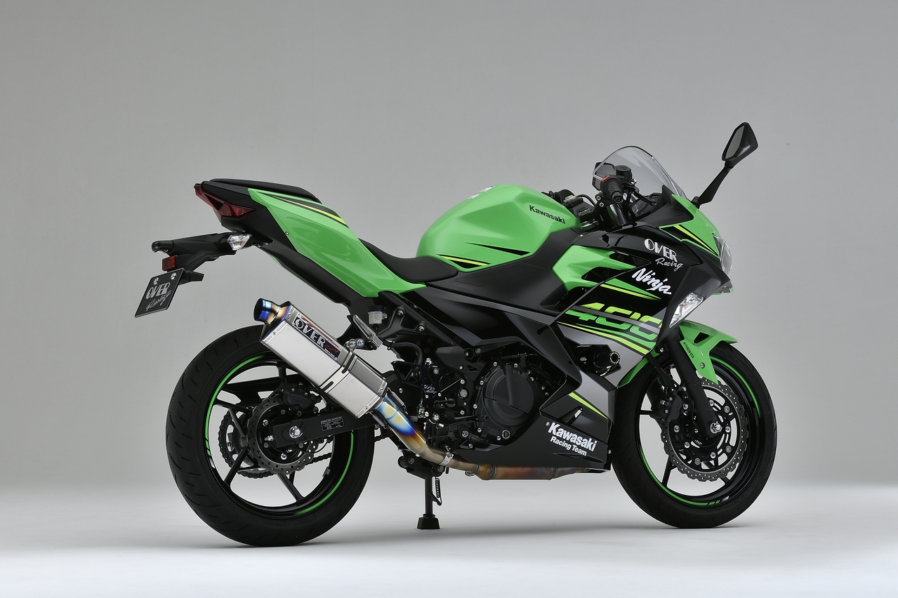 オーヴァーレーシング マフラー  フルチタン Ninja400