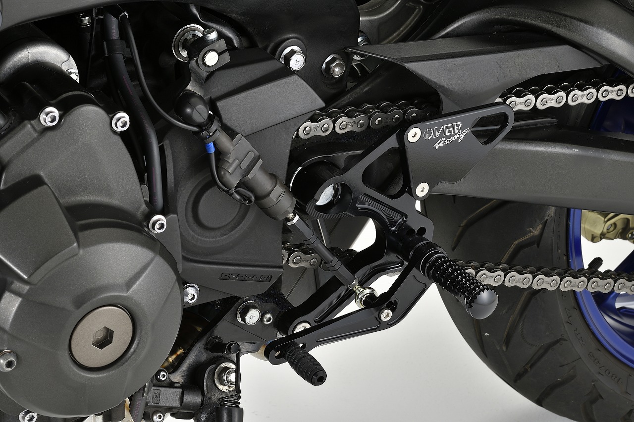 BACK-STEP 4ポジション BLK MT-09(17-)/XSR900(18-) | System 