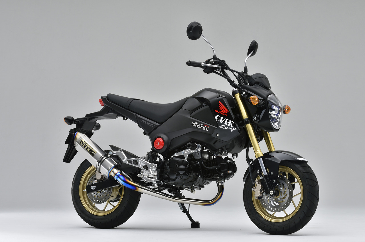 OVER TT-Formula フルチタンサイレンサーのみ GROM