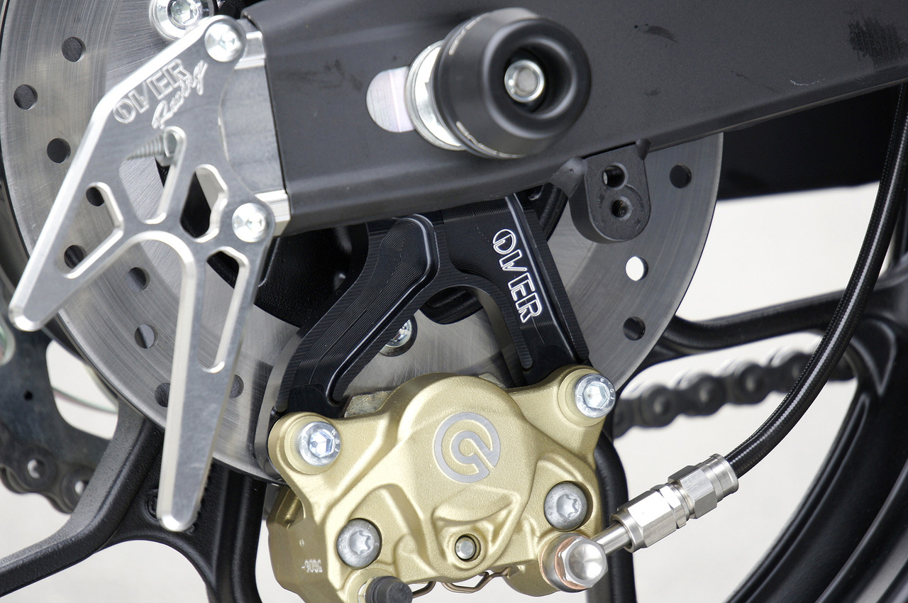 Rキャリパーサポート ブレンボ2P用 BLK YZF-R25 | System Administration