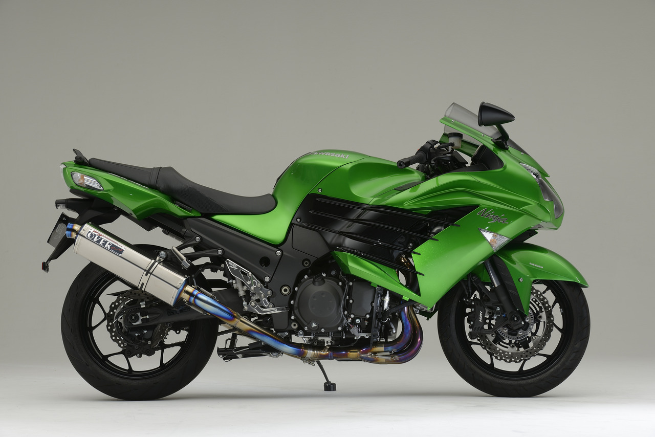 希少 ZZR1400 ZX14R PRODRAG フルエキ チタン マフラー