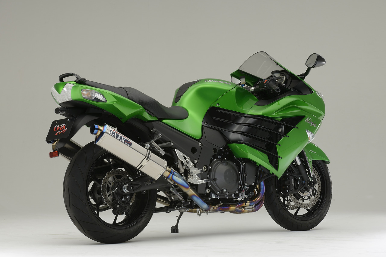 希少 ZZR1400 ZX14R PRODRAG フルエキ チタン マフラー