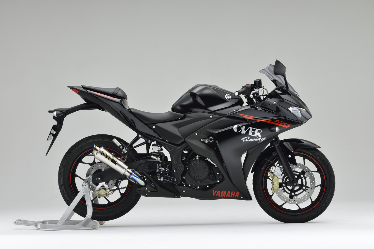 YAMAHA   R25用  OVER  レーシングスリップオンマフラー