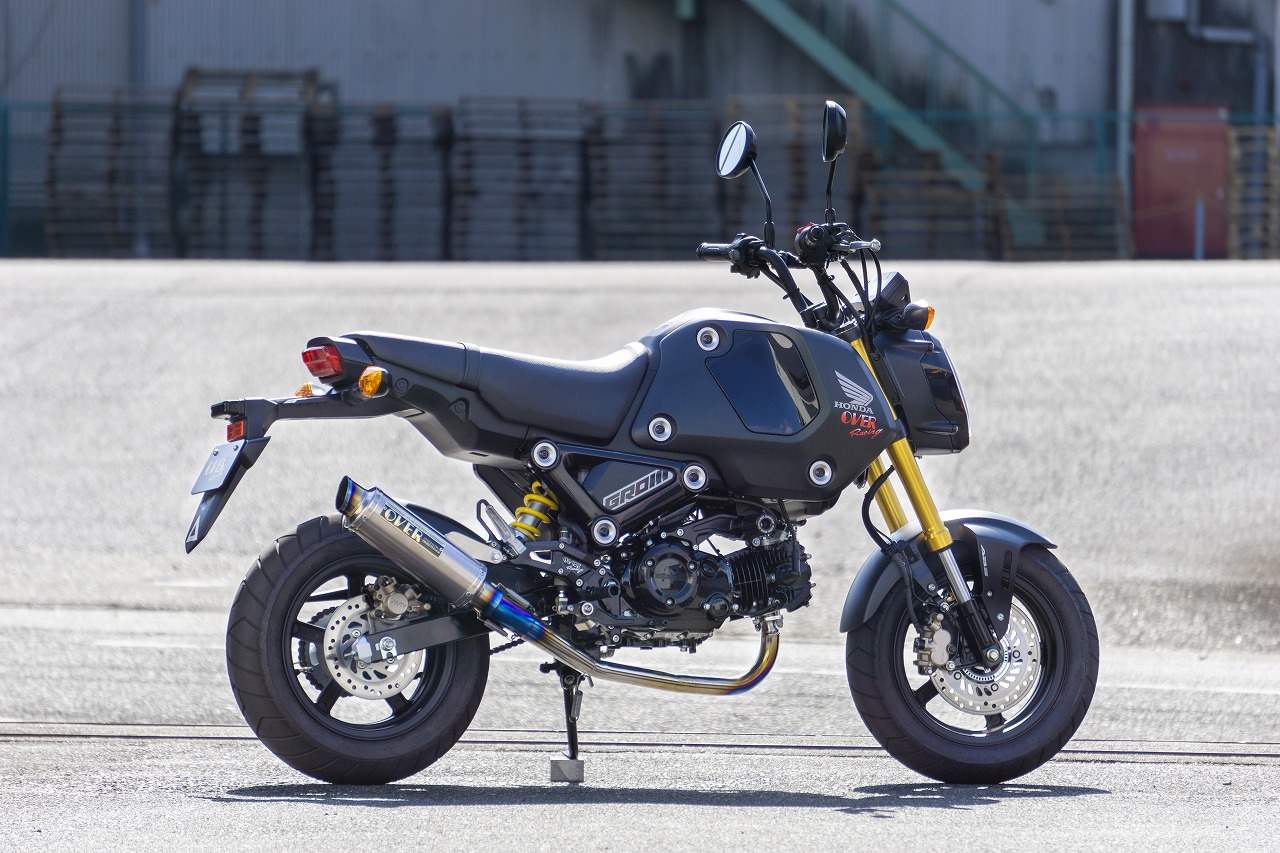 OVER TT-Formula フルチタンサイレンサーのみ GROM