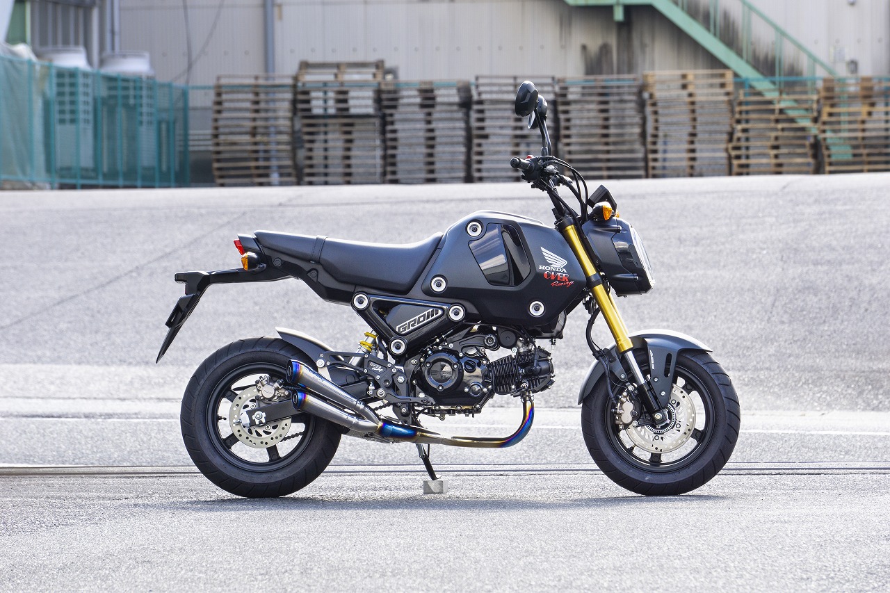 ツインメガホン チタンマフラー GROM（21-22） | System