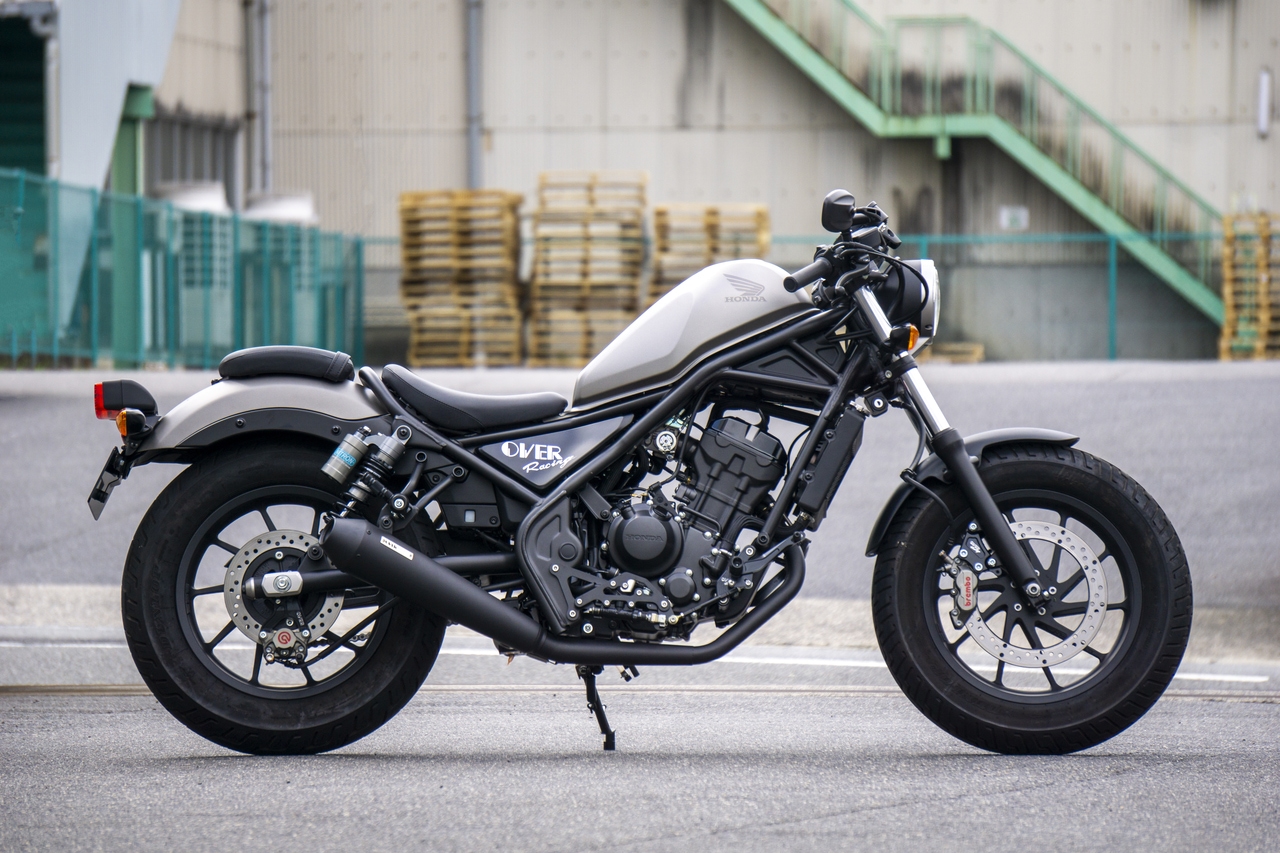 SSメガホン コンプリートマフラー BLK Rebel250(17-)/S Edition(20 ...