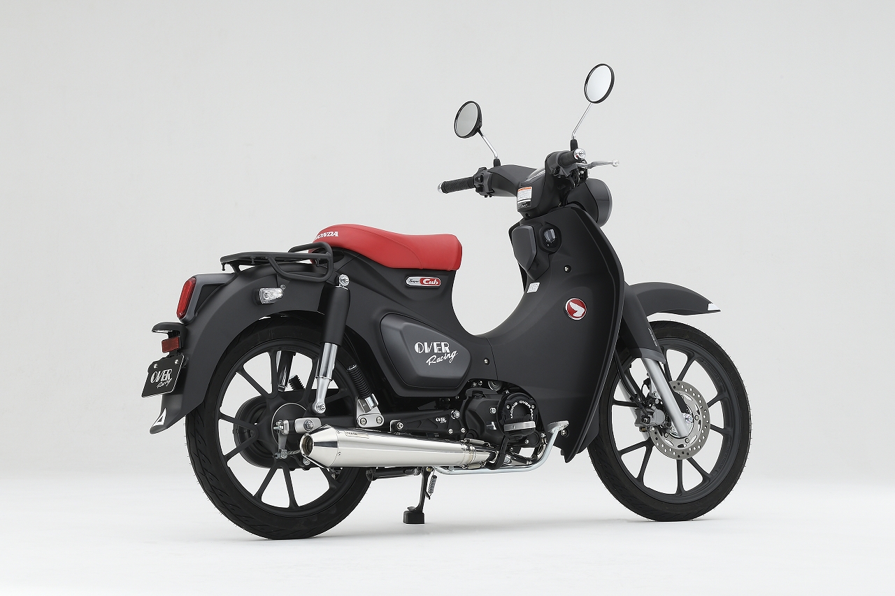 スーパーカブC125 純正マフラー改造 - 吾唯カブを知る