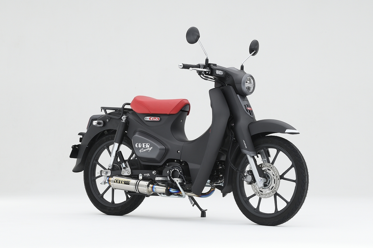 ホンダ スーパーカブ C125 マフラー ブラック- kdprojectracing-japan